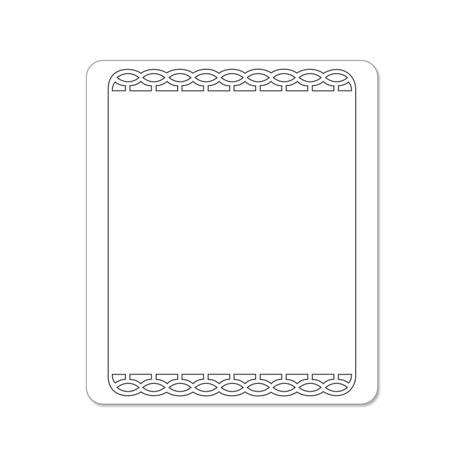 Sizzix • sizzlits die card ribbon insert