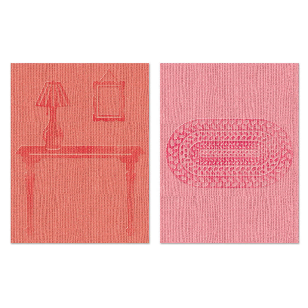 Sizzix • 3d textured impressions embossing sjabloon foyer