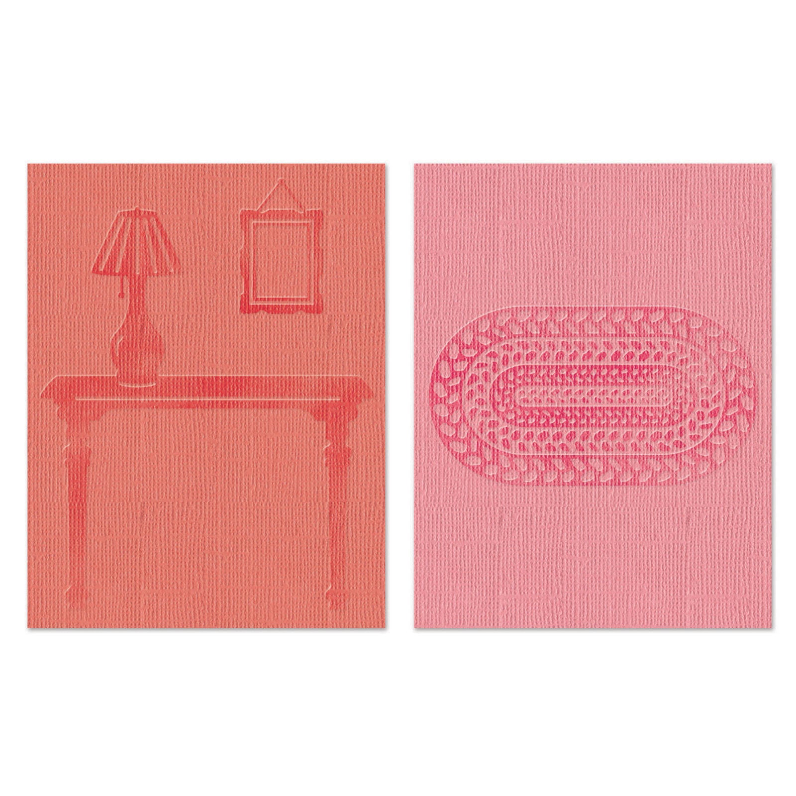 Sizzix • 3d textured impressions embossing sjabloon foyer