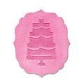 Sizzix • embosslits die label cake