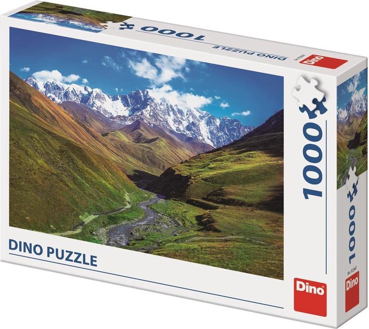 DinoToys Dino-Puzzle – šchara, der höchste Berg Georgiens – 1000 Teile
