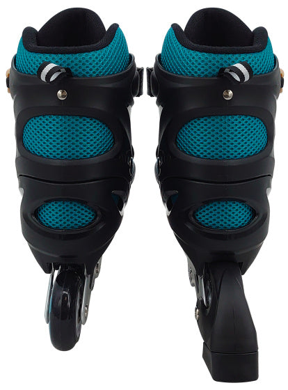 Skids control - Oxygen inline skates semi-softboot verstelbaar petrol maat 42-45