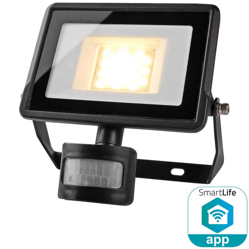 Nedis smartlife buitenlamp - bewegingssensor - 1500 lm - wi-fi - 20 w - dimbaar wit - 3000 - 6500 k - aluminium - android ios