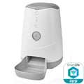 Nedis smartlife automatische voerbak – voor hond kat – voerautomaat met app – 3,7l – wit