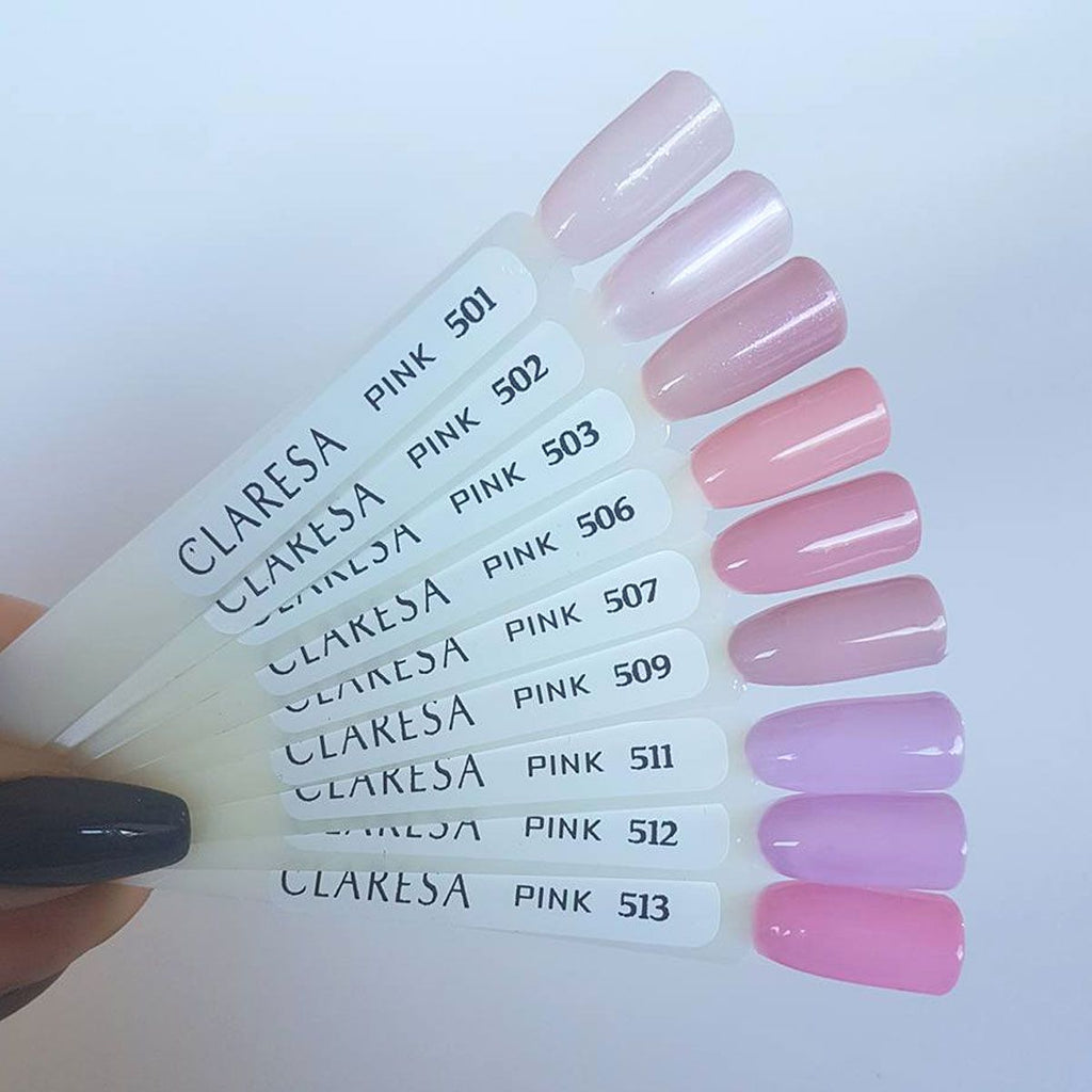 Claresa uv led gellak 5ml pink 513 funfair
