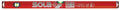 Sola alu-waterpas x-profiel bigx30, 30cm 2 libellen 0,50mm m rood - 01370301 - 01370301
