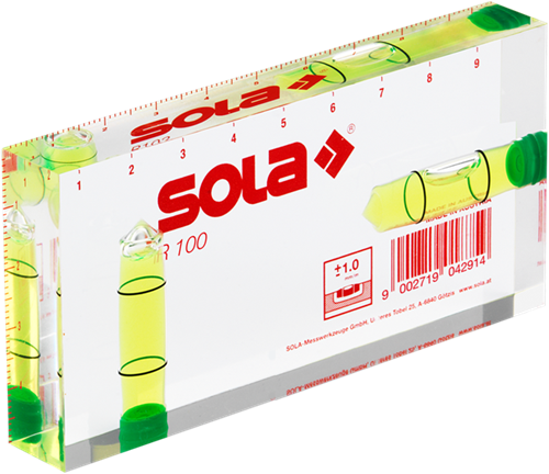 Sola architecten waterpas 100x50x15mm r 100 display van 10 stuks (kim waterpas) - 01622142