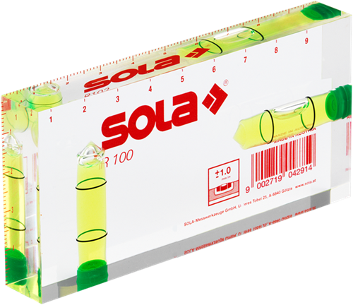 Sola architecten waterpas 100x50x15mm r 100 (kim waterpas) - 01622101