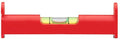 Sola lijnwaterpas uz8, 8cm kunststof rood stootvaste libel - 01431001 - 01431001