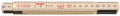Sola vouwduimstok hout 1mtr 6-ledig h1 6, naturel, eg-klasse 3 h1 6 sb (h59-1-06) - 53011101 - 53011101