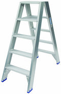 Solide professionele dubbele trap 2x5 treden - dt05