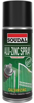Soudal alu zinc spray acrylic | 400 ml - 154608