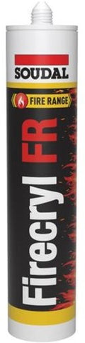 Soudal firecryl fr | brandwerende acrylaatkit | grijs | 310 ml - 107433