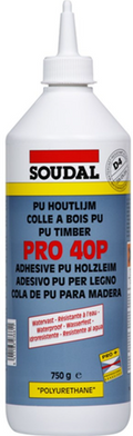 Soudal pro 40p-pu houtlijm 750gr. - 108766