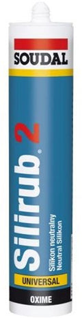 Soudal silirub 2 | siliconenkit | lichtbruin | 300 ml - 102419