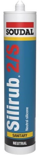 Soudal silirub 2s | sanitairkit | licht ivoor ral 1015 | 300 ml - 103734