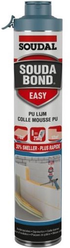 Soudal soudabond easy click fix | pu schuim | oranje | 750 ml - 121398
