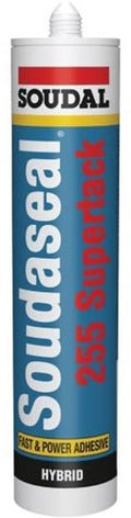 Soudal soudaseal 255 supertack | zwart | 290 ml - 158652