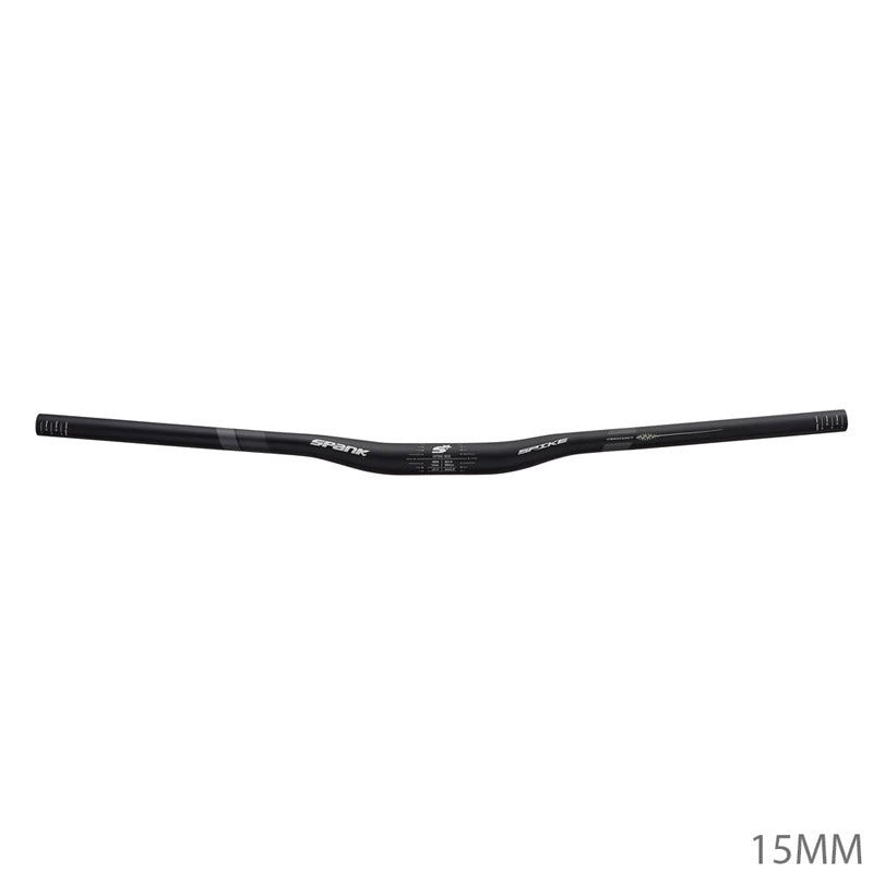 Spank spike 800 race riser handlebar vibro core 31.8mm