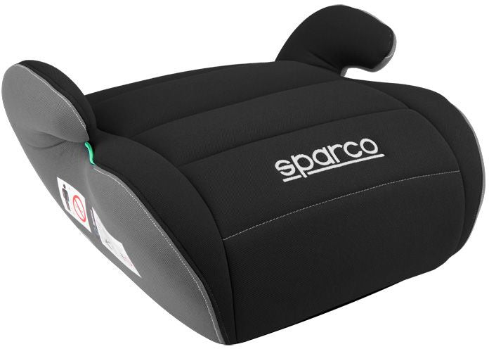 Sparco F100KI zitverhoger i-Size 125-150 cm zwart grijs