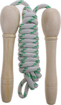 Jonotoys springtouw met houten klossen lengte 210 cm