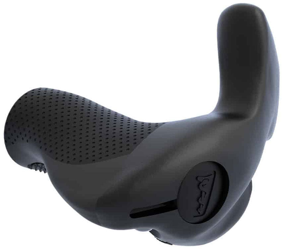 Sqlab stuby short handlebar grips for twist shifters one-sided