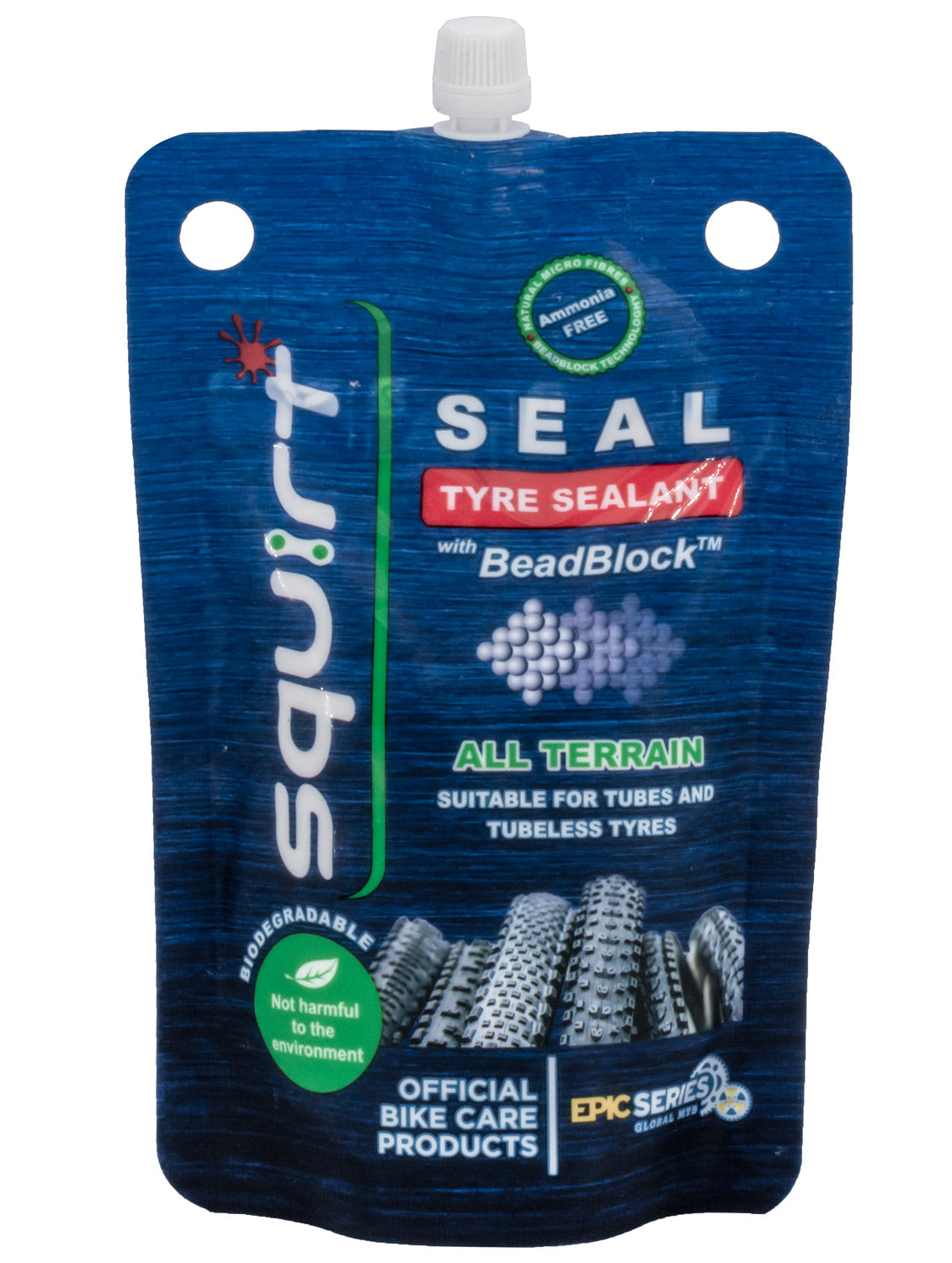 Squirt tire sealant beadblock 120ml bag