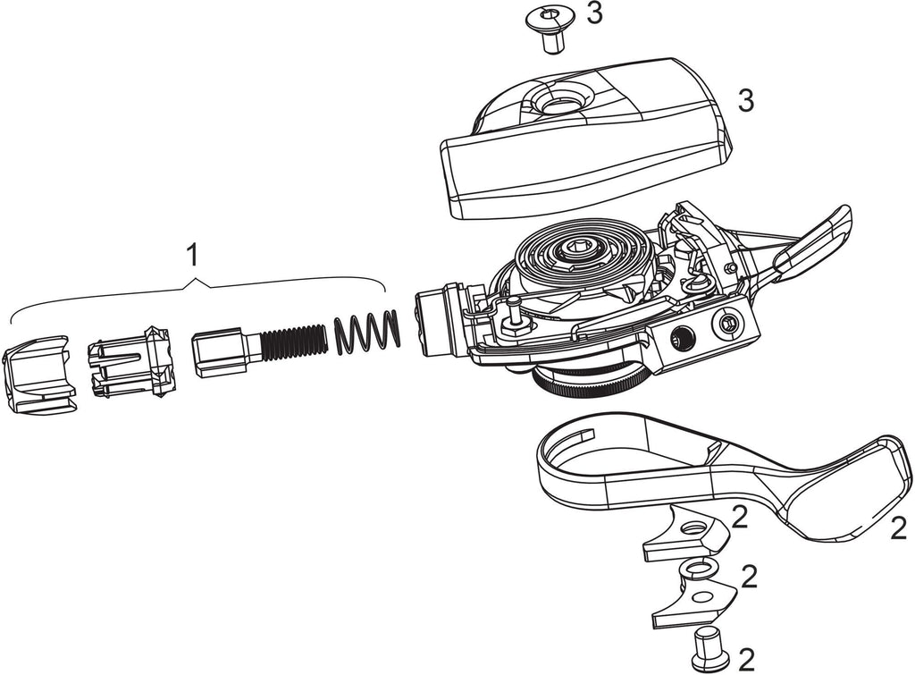 Sram draaiversteller xx1 twist gr.shift. xx1 11-sp