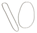 Darice • signed sealed remembered cable chain 457mm ant. silver