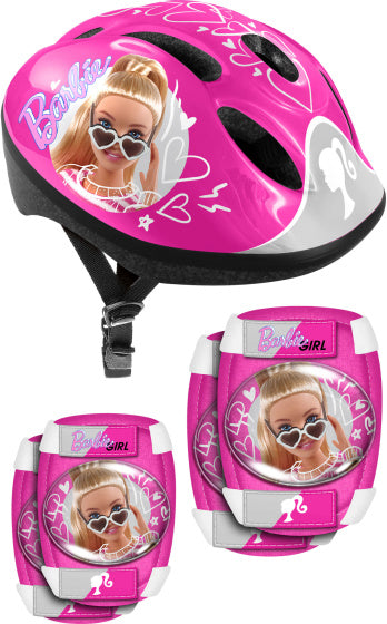 Mattel Skatebescherming 5-delig 50-56 cm Roze Wit maat S