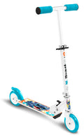 Stitch 2-Rad Kinder-Roller Faltfußbremse Weiß/Petroblau