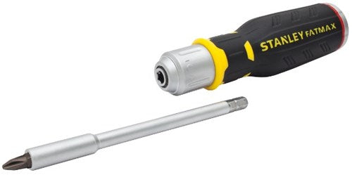 Stanley handgereedschap fatmax® ratelschroevendraaier 12 bits - fmht0-62690