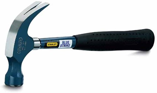 Stanley handgereedschap klauwhamer blue strike 450gr - 1-51-488