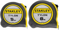 Stanley handgereedschap tylon rolbandmaatset - 5m 8m | stht0-74260 - stht0-74260