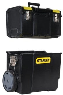 Stanley mobile work center 2-in-1 gereedschapskist (zwart geel)