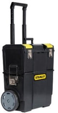 Stanley mobile work center 2-in-1 gereedschapskist (zwart geel)