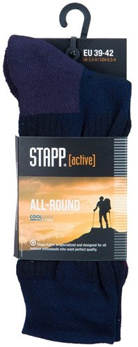 Stapp active allround sok 29530 | 999 zwart | maat 38 - 38.134.041.01