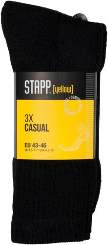 Stapp yellow casual 3-pack sokken 4400 | 499 marine | maat 50 - 38.134.001.03