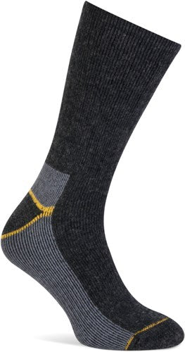 Stapp yellow thermo 2-pack sokken 4420 | 695 antraciet melange | maat 50 - 38.134.008.03