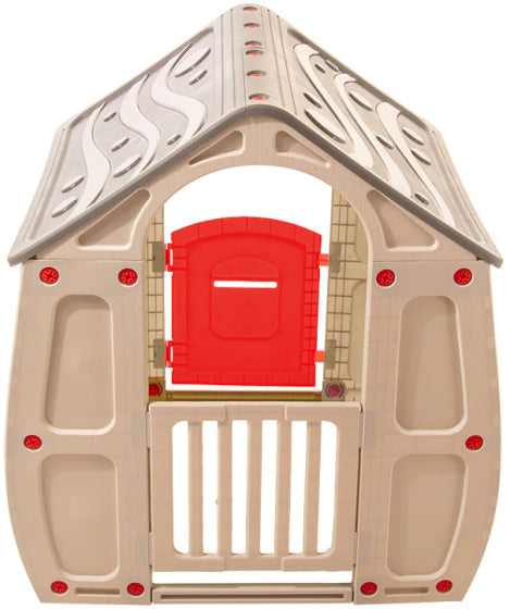 Starplay Magical Playhouse Junior 102 x 90 x 109 cm grau weiß Grün