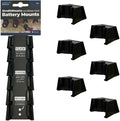 Stealthmounts bm-bo108-blk-6 accuhouder voor bosch 10.8 12v | zwart | 6-pack - bm-bo108-blk-6