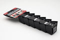 Stealthmounts bm-mw12-blk-6-blk accuhouder voor milwaukee m12 | zwart | 6-pack - bm-mw12-blk-6-blk