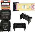 Stealthmounts waterpasbevestiging | zwart | 2 stuks - om-lm-blk-2