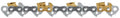 Stihl accessoires stihl hardmetalen zaagketting | 35 cm | .325 | duro 3 pro | 1,3 mm - 36960000060