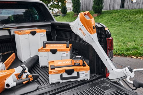 Stihl power box basic, met 2x ap 200 s accu's en 1x al 301 snellader - 48502000042