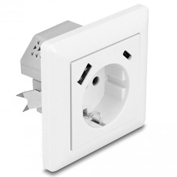 Usb a + c inbouw stopcontact