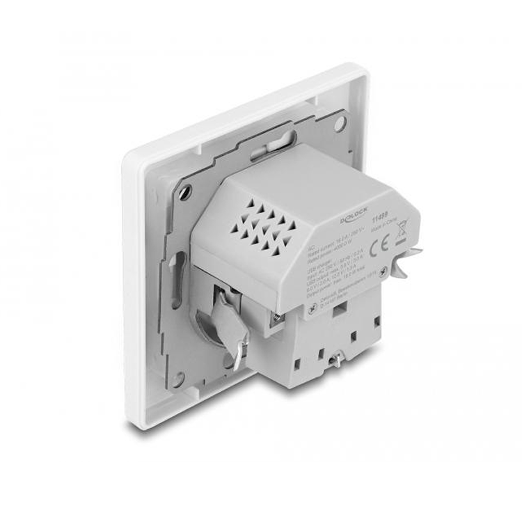 Usb a + c inbouw stopcontact