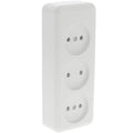 Q-link opbouw stopcontact - 3-voudig