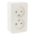 Berker opbouw stopcontact - 2-voudig