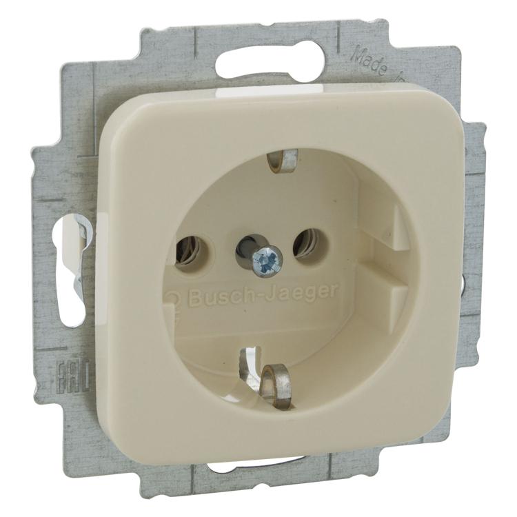 Busch jaeger inbouw stopcontact - 1-voudig